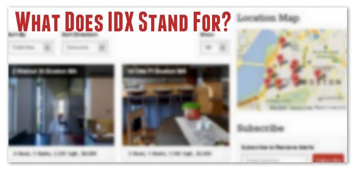 What Does IDX Stand For