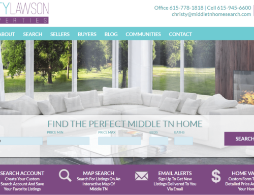 Middle TN Starter Real Estate Website