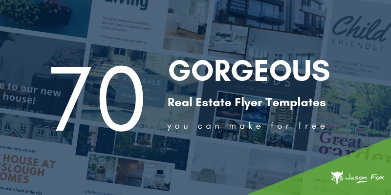 70 Gorgeous Real Estate Flyer Templates that are free