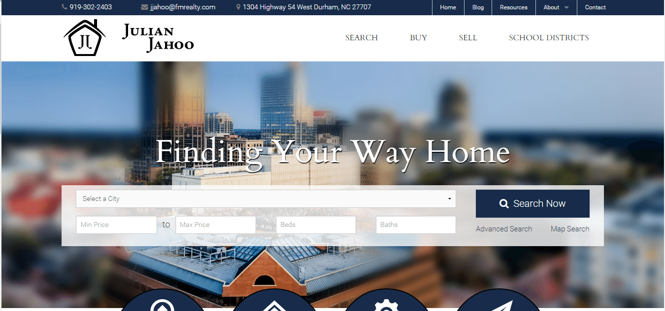 Durham NC Real Estate Website