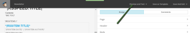 Mailchimp Template Preview