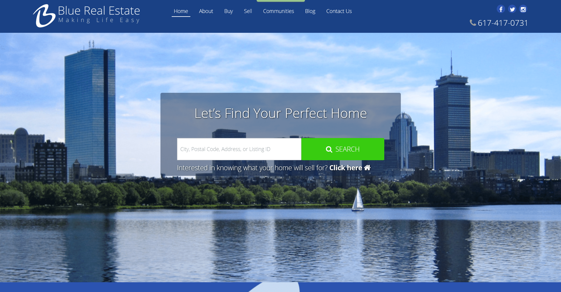 Boston Real Estate Website