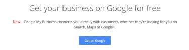 Get your business on google free