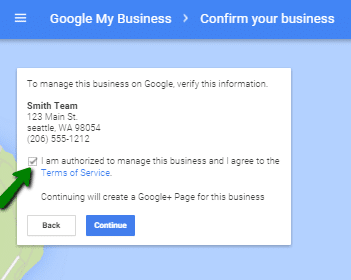 verify your business