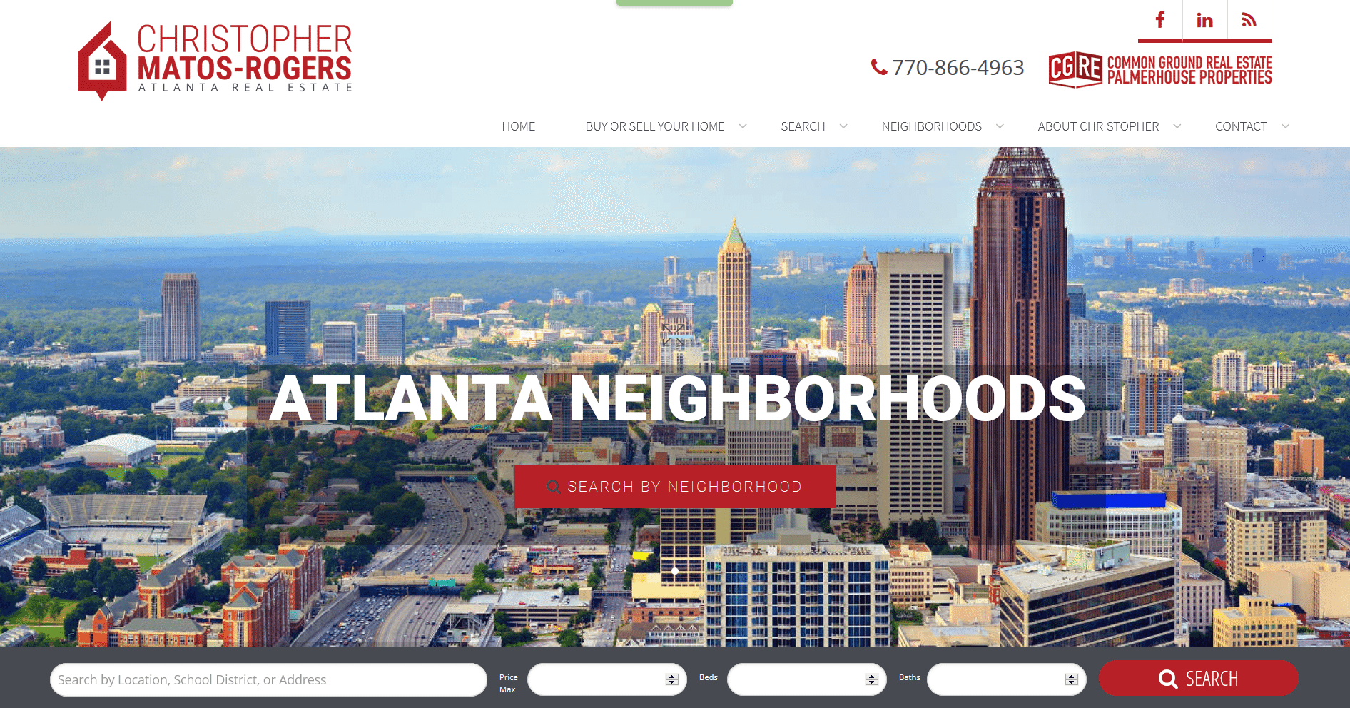 Atlanta, GA Pro Real Estate Website