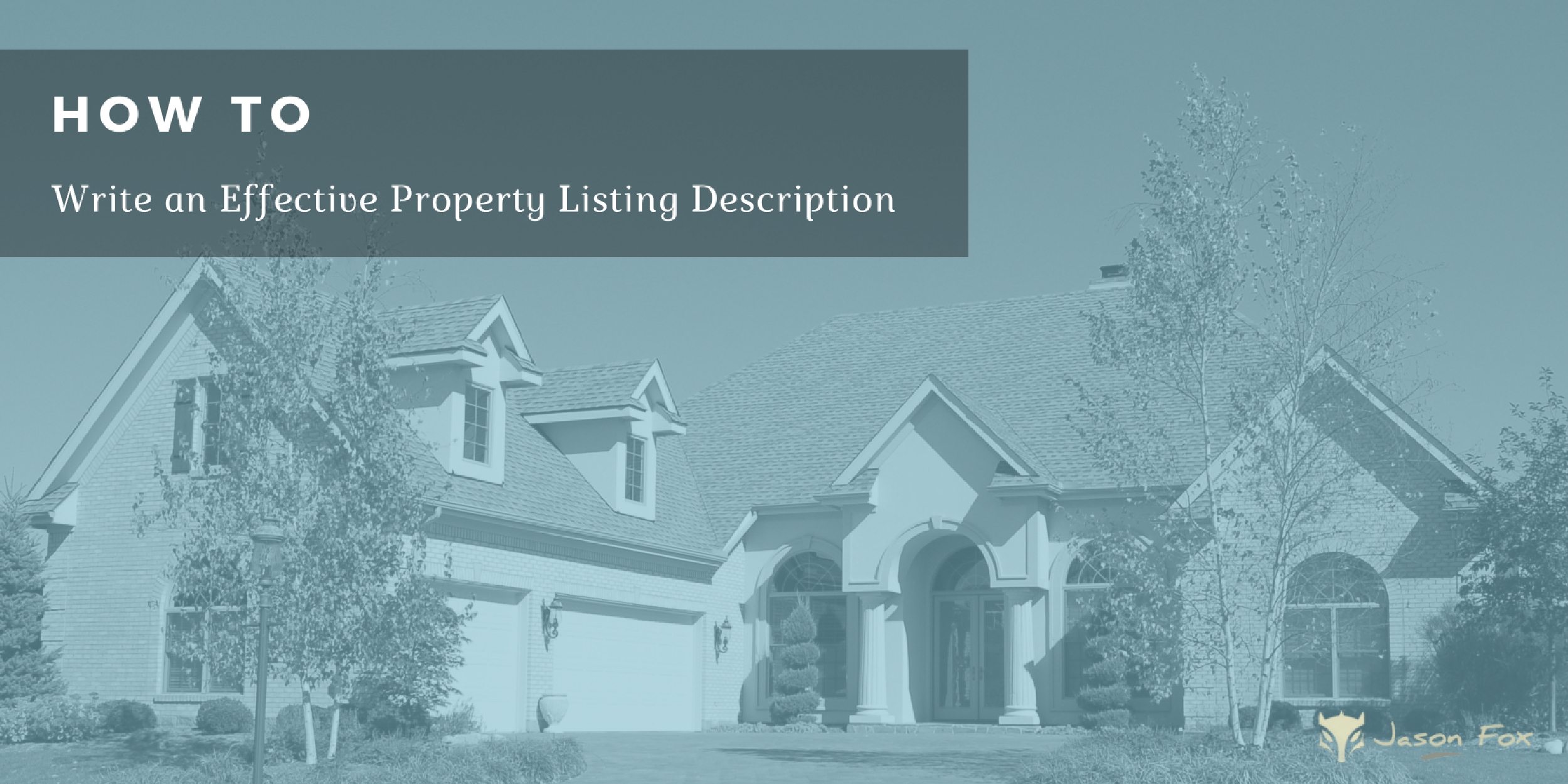 How to write an effective property listing description