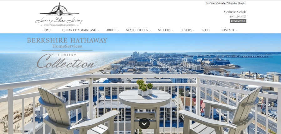 OCean City MD, Pro Real Estate Website