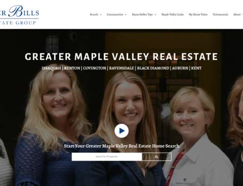 Maple Valley WA Custom Real Estate Website