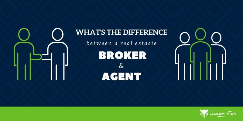 Whats the difference between a real estate broker and real estate agent