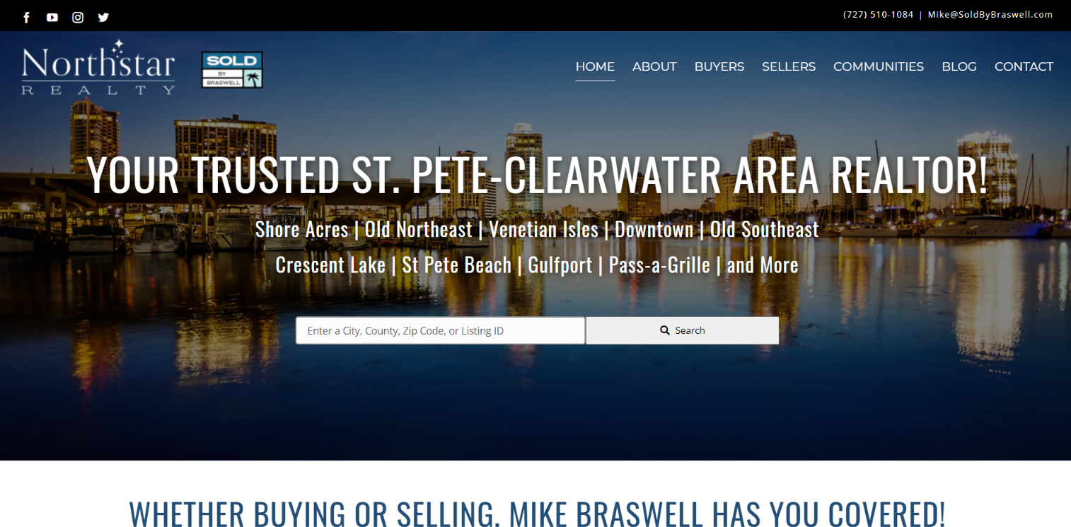 Northstar Realty St Petersburg real estate website