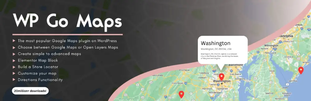 WP Go Maps banner