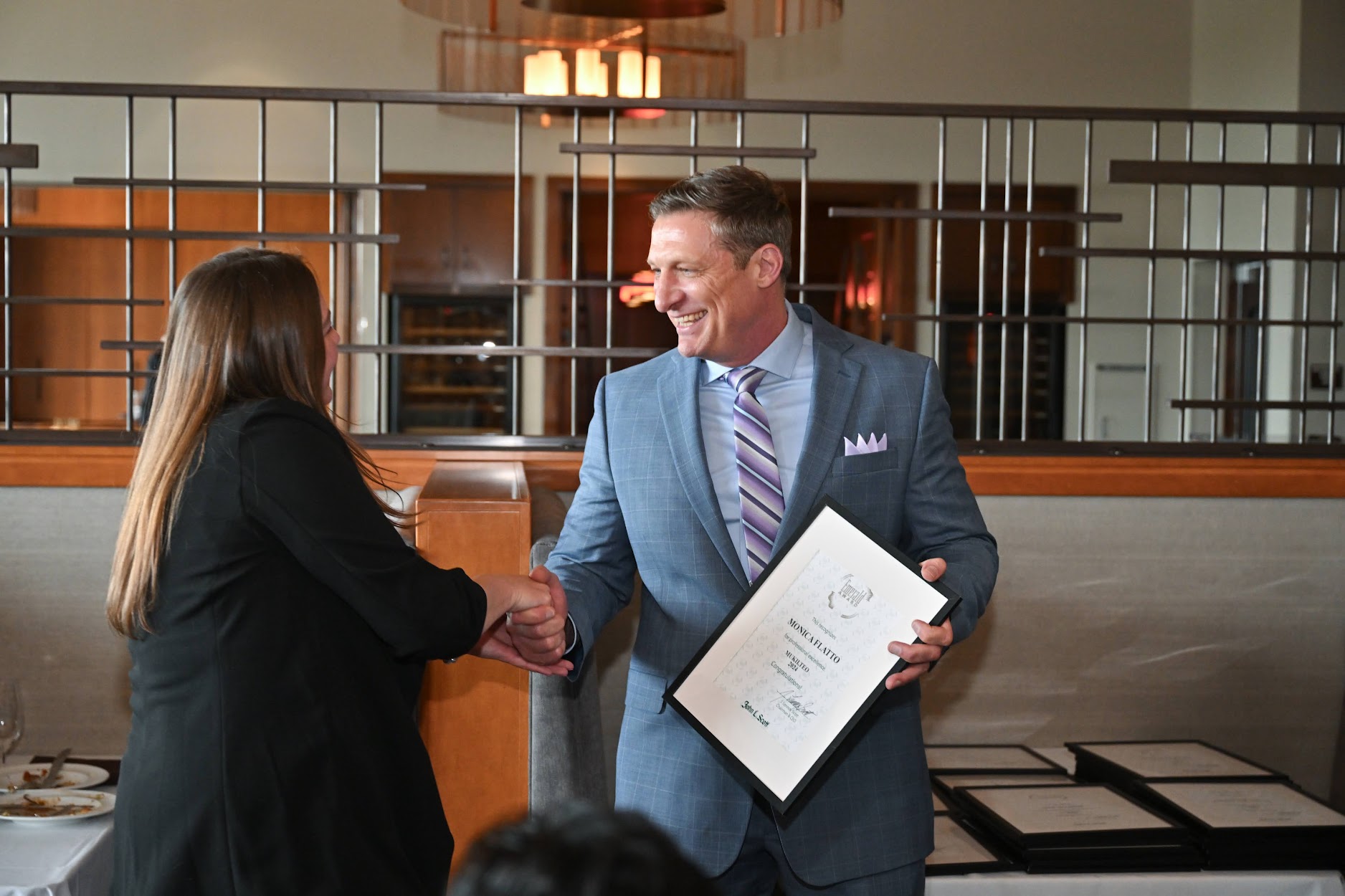 Jason Fox at a Madrona Group brokerage event